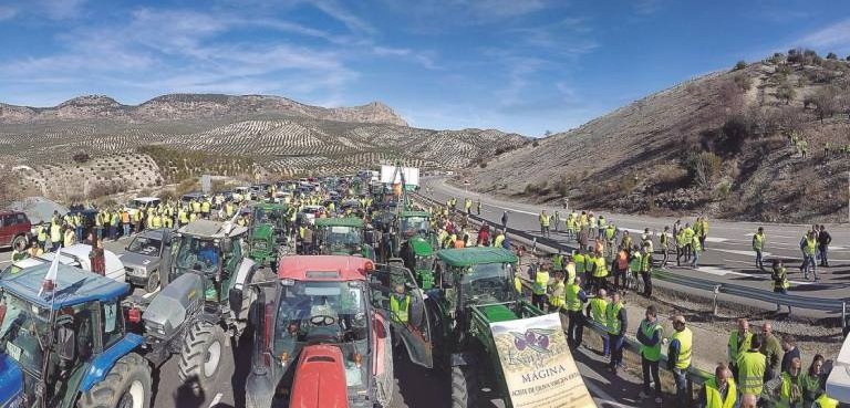 El sector agrario reclama soluciones urgentes para el campo andaluz y no descarta nuevas movilizaciones