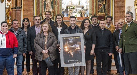 El Cristo Crucificado ilustra el cartel anunciador de la Semana Santa de Albendín 2020