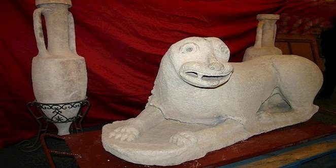 Un león y una loba hallados en Baena son trasladados definitivamente de Córdoba al Museo Íbero de Jaén