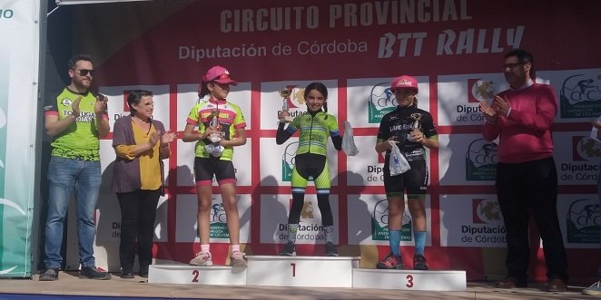 El ciclismo baenense consigue cuatro podiums en el III Rally BTT ‘Ciudad de Aguilar’