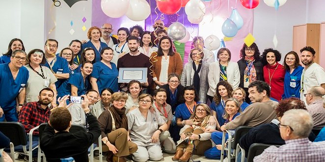 ILUNION Sociosanitario premia a la residencia de Baena por su reducción de la accidentalidad laboral en 2019