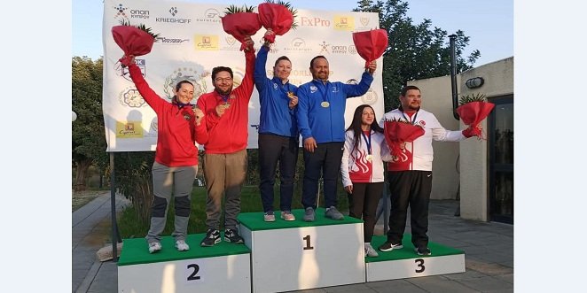 Fátima Gálvez se cuelga su segunda medalla en la Copa del Mundo de Nicosia con una plata en el doble mixto