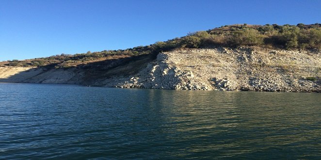 El pantano de Vadomojón se encuentra actualmente por debajo del 50% de su capacidad