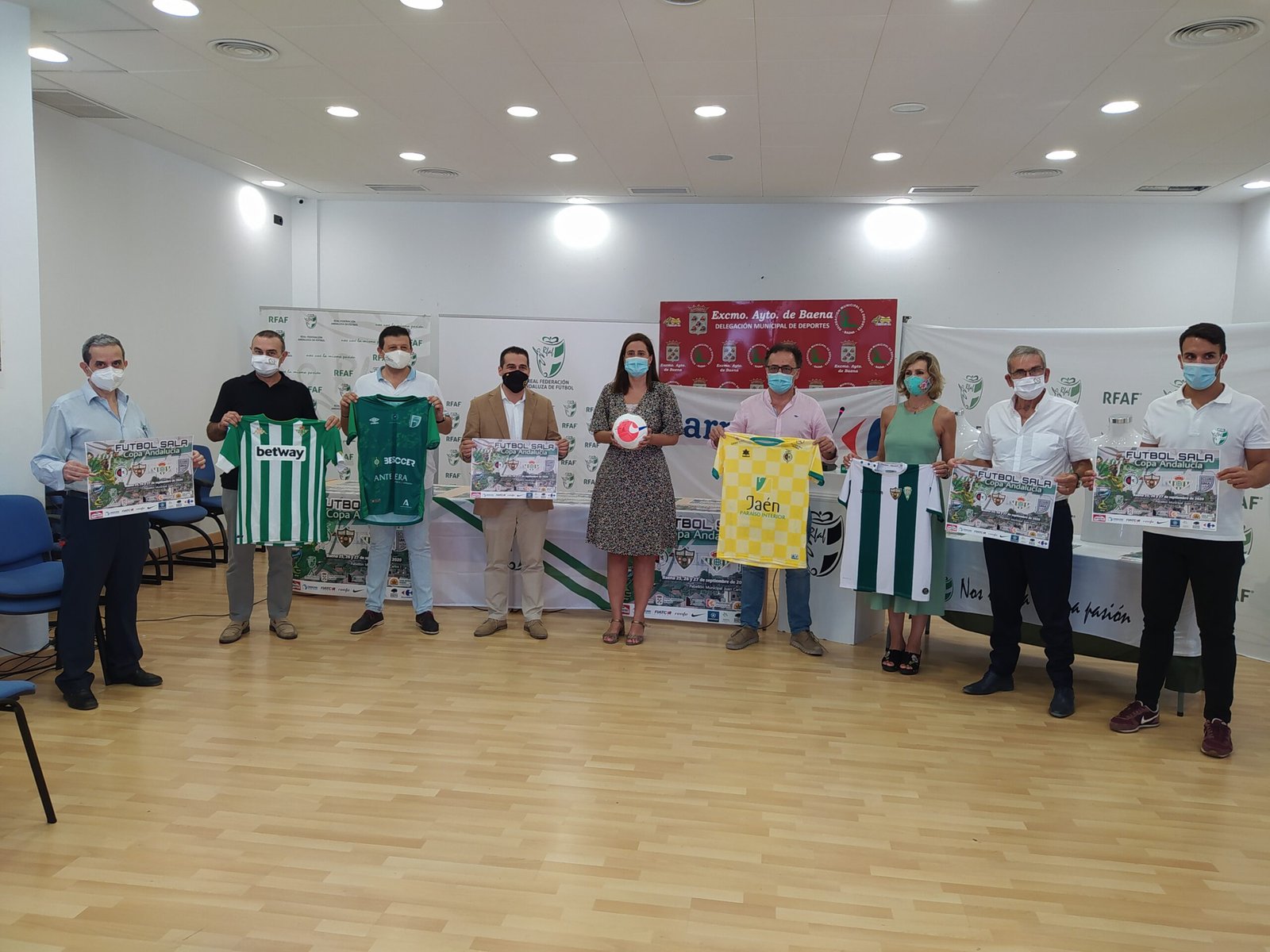 El pabellón ‘Juan Carlos I’ de Baena acogerá del 25 al 27 de septiembre la Copa Andalucía de fútbol sala