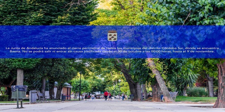 La Junta ordena el cierre perimetral de Baena y de todos los pueblos de la zona sanitaria sur de Córdoba