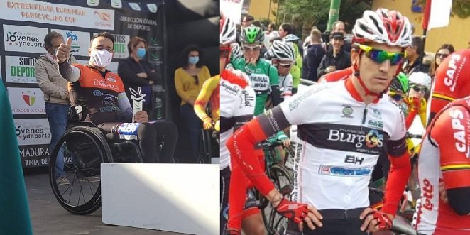 Cara y cruz para dos grandes ciclistas baenenses, Andrés Urbano y Jorge Cubero