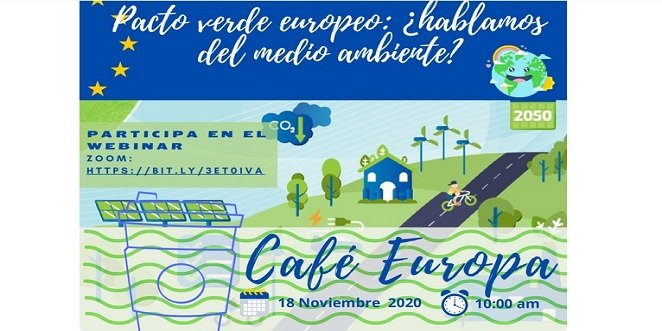 Adegua organiza un  nuevo encuentro ‘Café Europa’ para debatir sobre el Pacto Verde Europeo