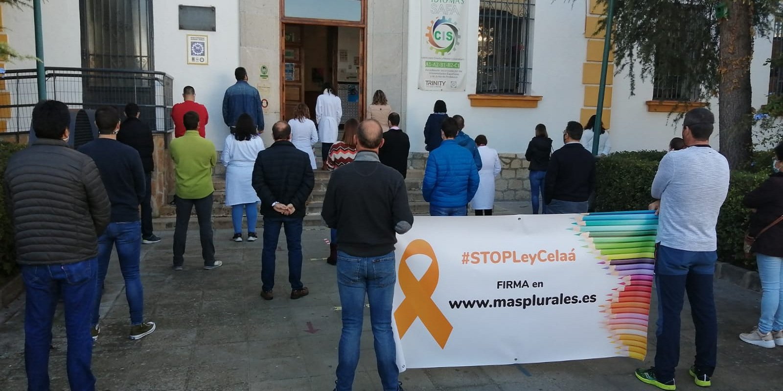 Los colegios concertados de Baena se suman a las protestas contra la ‘Ley Celaá’