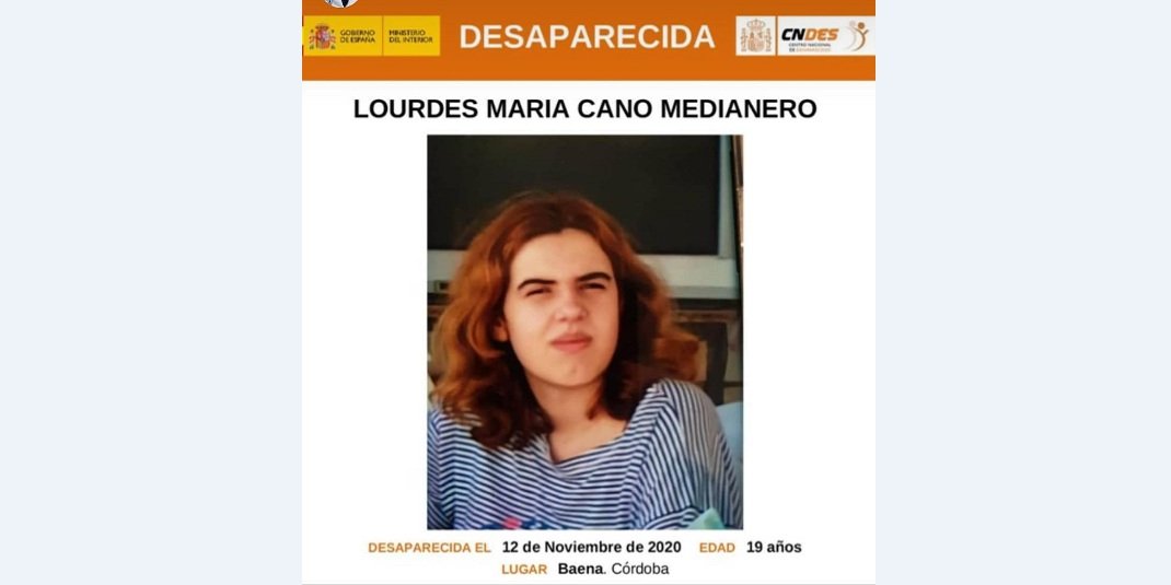 La Guardia Civil busca en Baena a una joven de 19 años desaparecida desde ayer