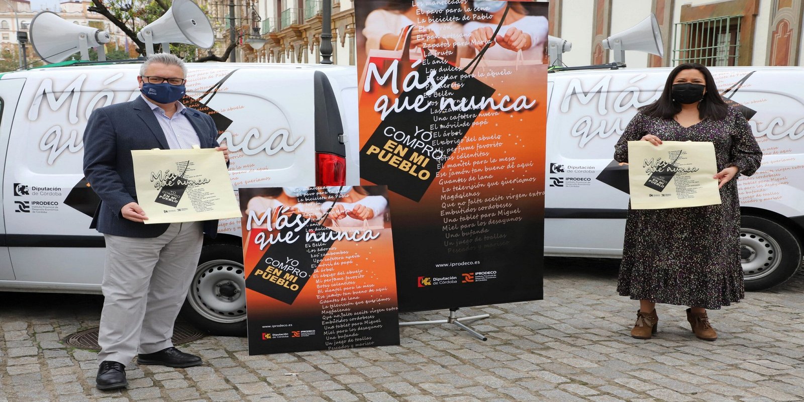 Iprodeco incentiva el consumo del comercio local con la campaña navideña ‘Más que nunca, yo compro en mi pueblo’