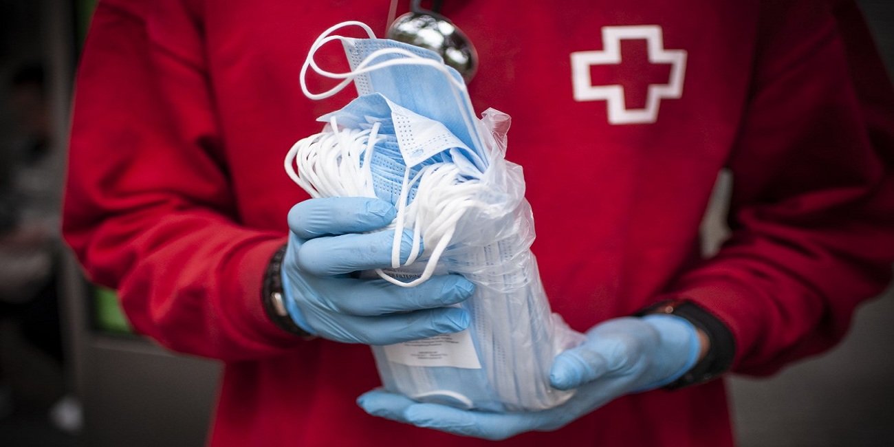 Cruz Roja repartirá en Baena 6.000 mascarillas entre colectivos en situación de vulnerabilidad