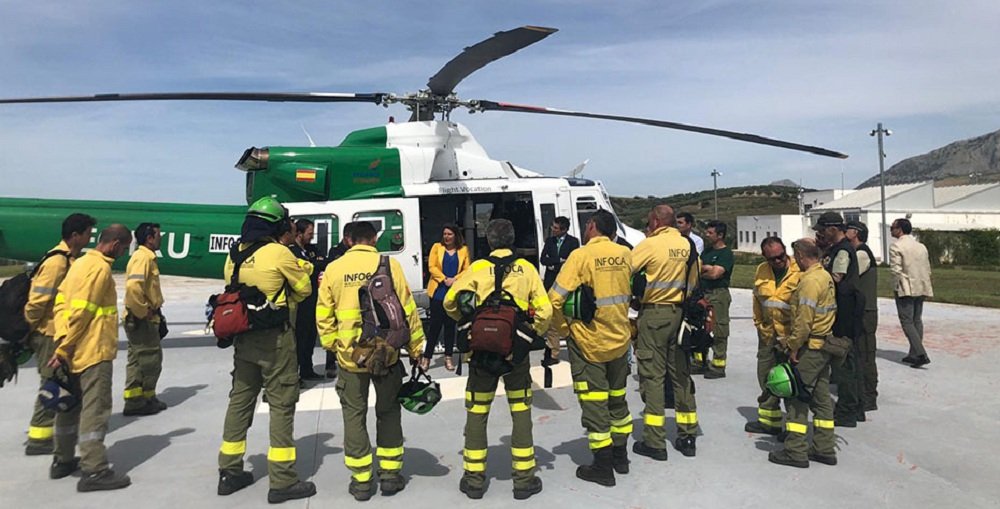 La Junta abre la próxima semana una oferta pública de 186 plazas para fortalecer la plantilla del Infoca