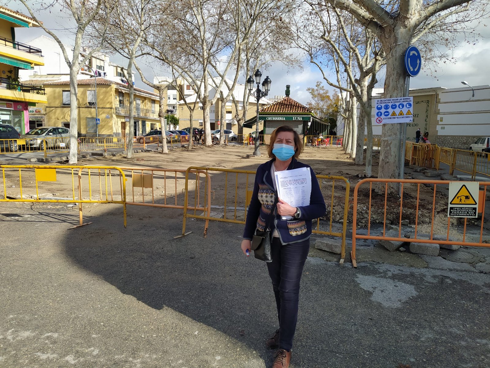 El PSOE exige al Ayuntamiento la paralización de las obras de la Plaza de Andalucía