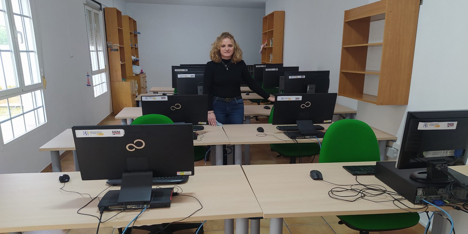 Baena Solidaria pone en marcha la ‘Sala Crisol’ para formación en informática y uso de las nuevas tecnologías