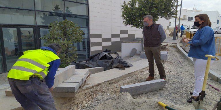 Las obras del Plan de Eliminación de Barreras Arquitectónicas concluirán a finales de marzo