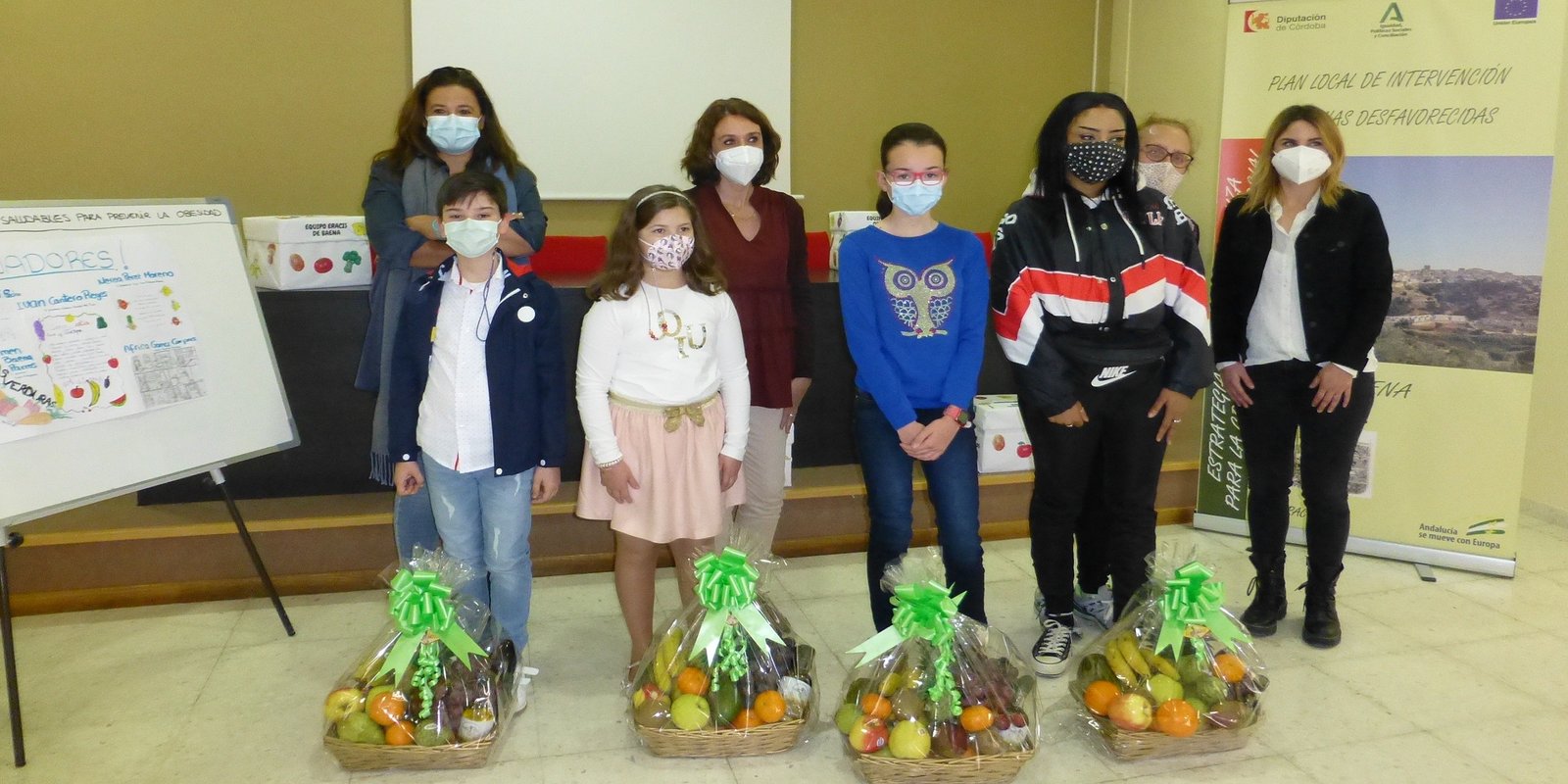 El Ayuntamiento entrega los premios del concurso “Vida Saludable” organizado por el Eracis