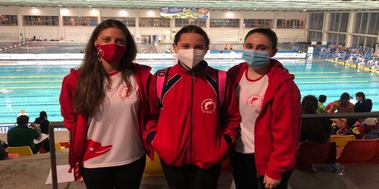 Excelente participación de las nadadoras baenenses en el XL Campeonato de España Infantil de Invierno
