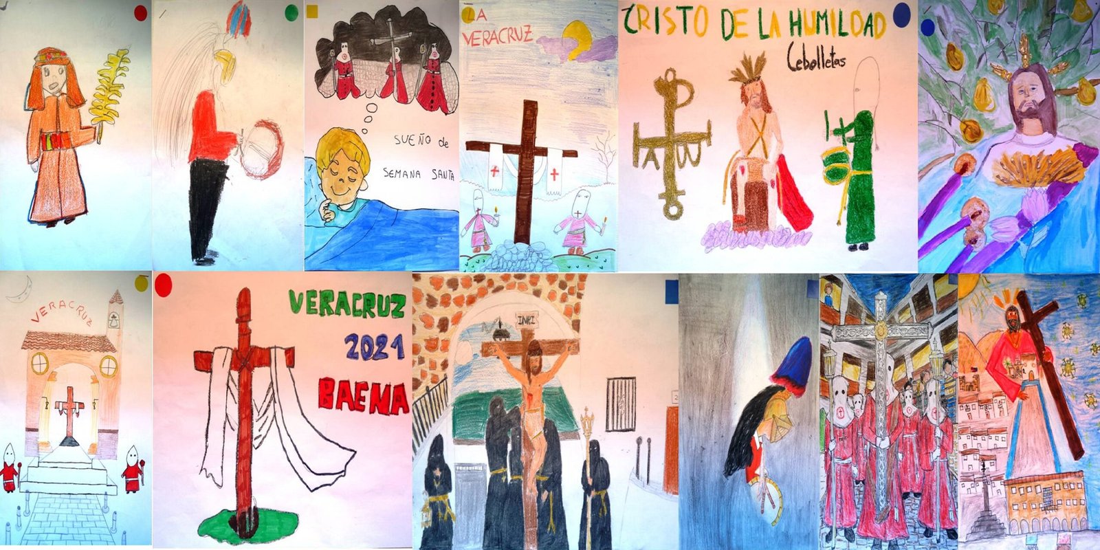 El VII y VIII Concurso de Dibujo Cofrade ‘Mª de los Ángeles Carreras Gálvez’ ya tiene ganadores