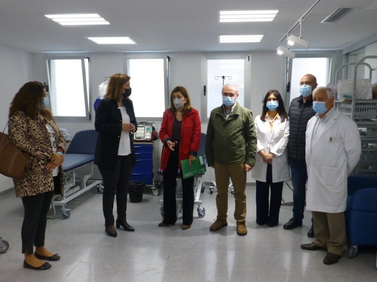 Una inversión de 60.000 euros permite finalizar la mejora de las instalaciones y el equipamiento del Centro de Salud
