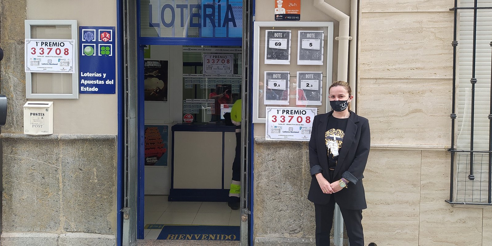 El primer premio de la Lotería Nacional toca en Baena y deja 60.000 euros