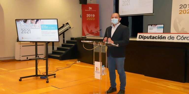 La Diputación de Córdoba destina 624.000 euros a incentivar la contratación de menores de 35 años en la provincia