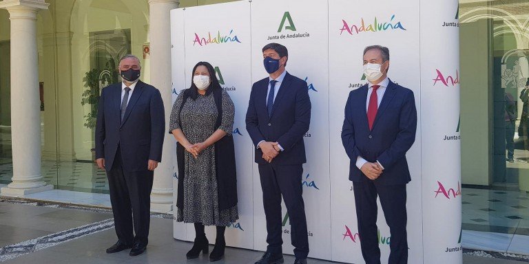 El Patronato Provincial y Turismo de Andalucía firman un convenio para la promoción conjunta de Córdoba en 2021