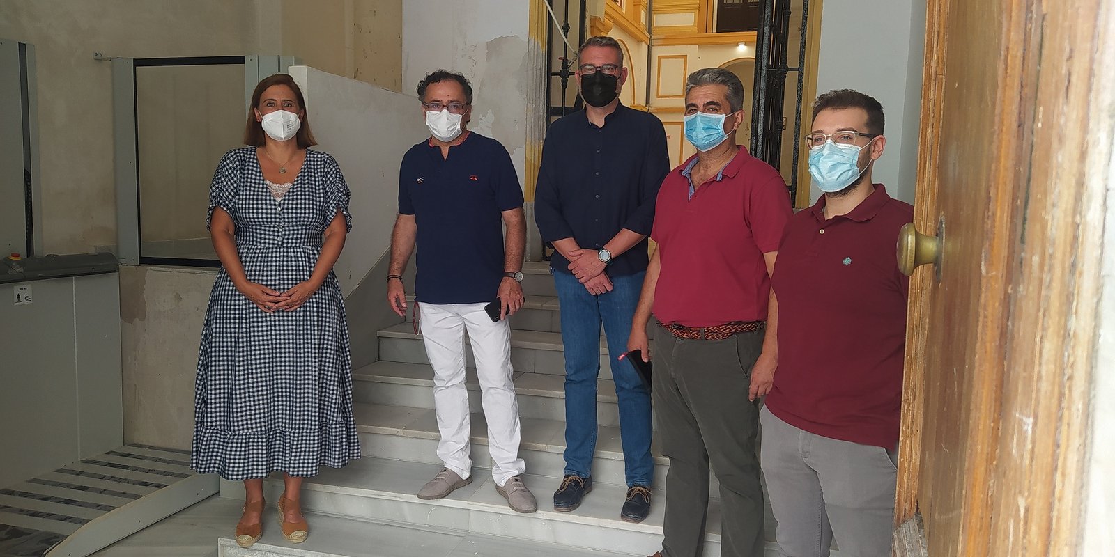 Las obras de accesibilidad de la Casa de la Condesa encaran su recta final