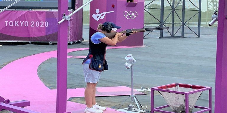 Fátima Gálvez obligada a remontar mañana para entrar en la final de foso olímpico