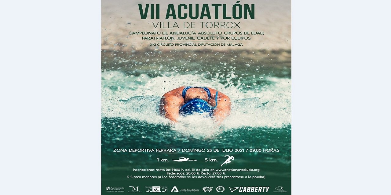 Póker de deportistas baenenses en el VII Acuatlón ‘Villa de Torrox’