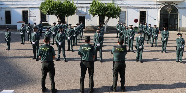 El Puesto Principal de la Guardia Civil de Baena se refuerza con tres nuevos agentes