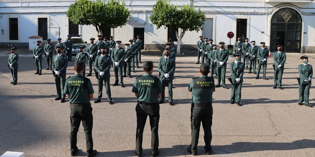 El Puesto Principal de la Guardia Civil de Baena se refuerza con tres nuevos agentes