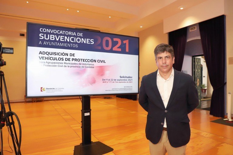 La Diputación de Córdoba convoca subvenciones para la renovación de los vehículos de protección civil