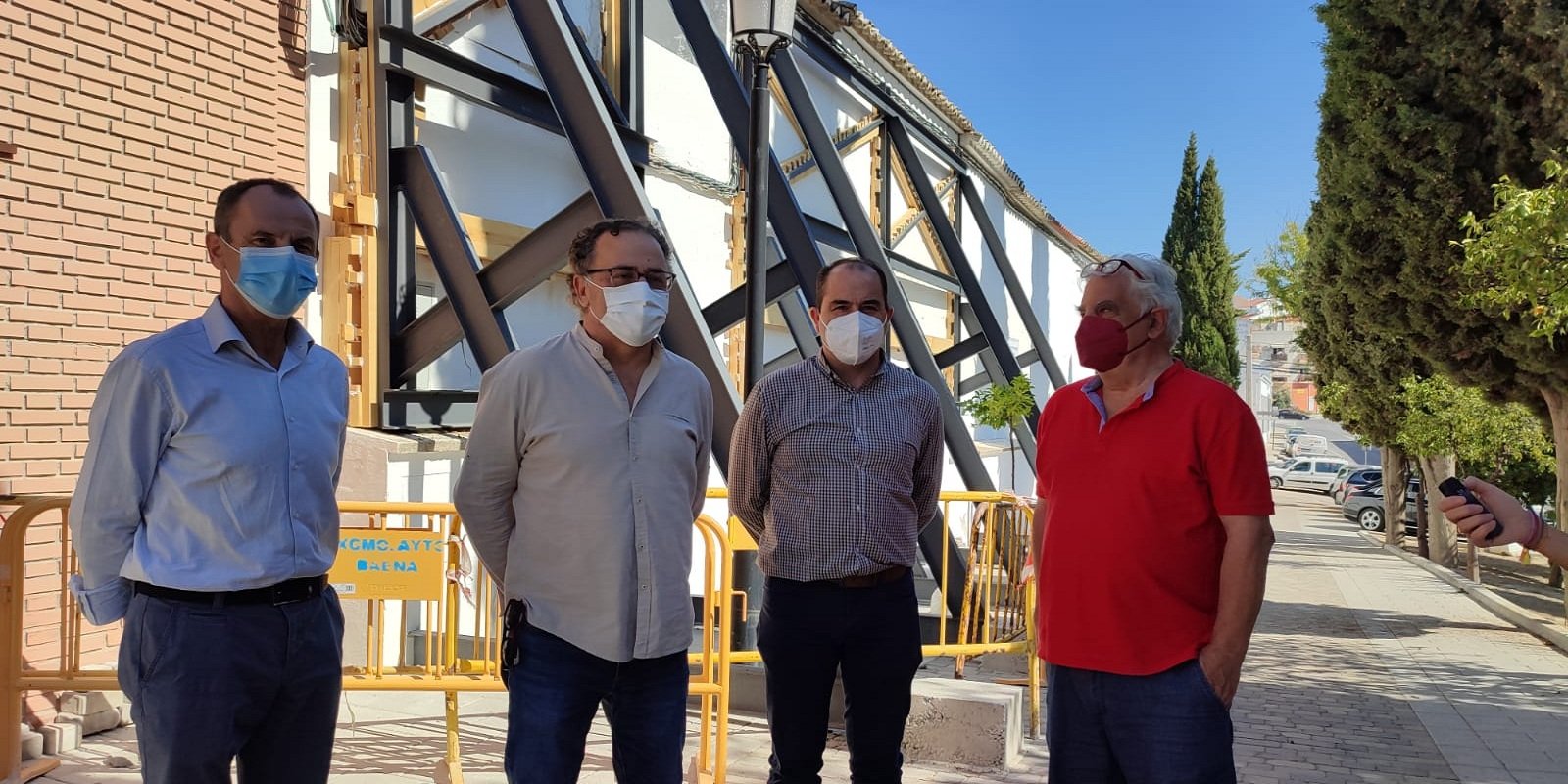 Las obras de consolidación de la fachada del cementerio de Baena comenzarán tras el Día de los Santos