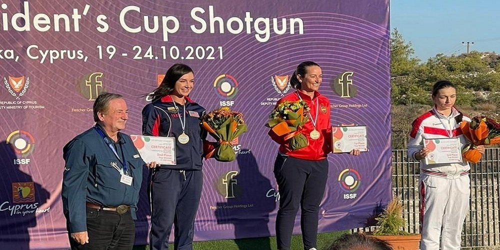 Fátima Gálvez se corona en Chipre como la mejor tiradora del mundo en 2021