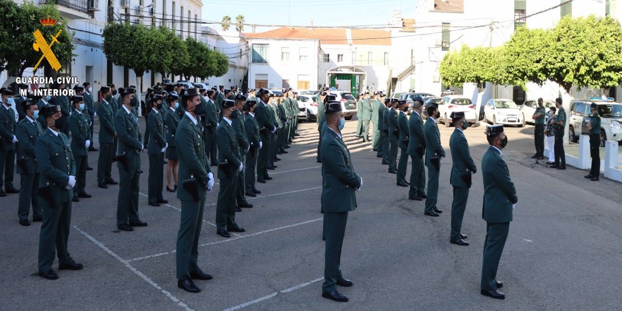 El Puesto Principal de la Guardia Civil de Baena se refuerza con cuatro nuevos agentes