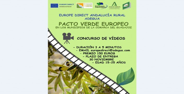 El Europe Direct de Adegua convoca un concurso de vídeos sobre el Pacto Verde Europeo