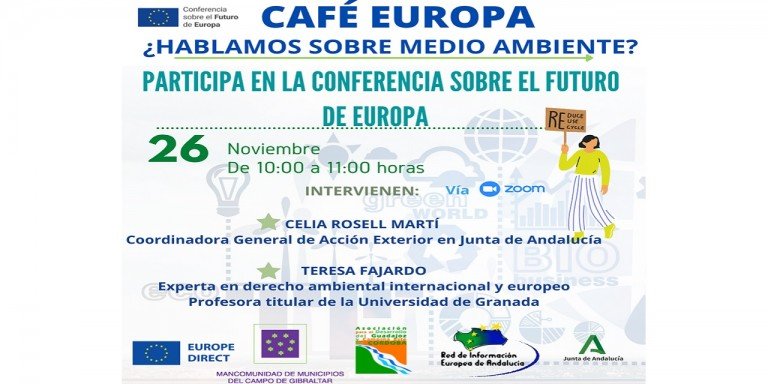 El Europe Direct de Adegua organiza un nuevo ‘Café Europa’ para debatir sobre la lucha contra el cambio climático