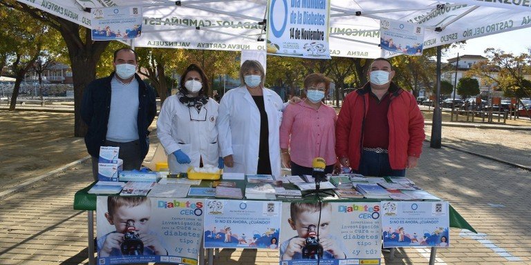 El Ayuntamiento y el Centro de Salud celebran el Día Mundial de la Diabetes haciendo un llamamiento a la prevención