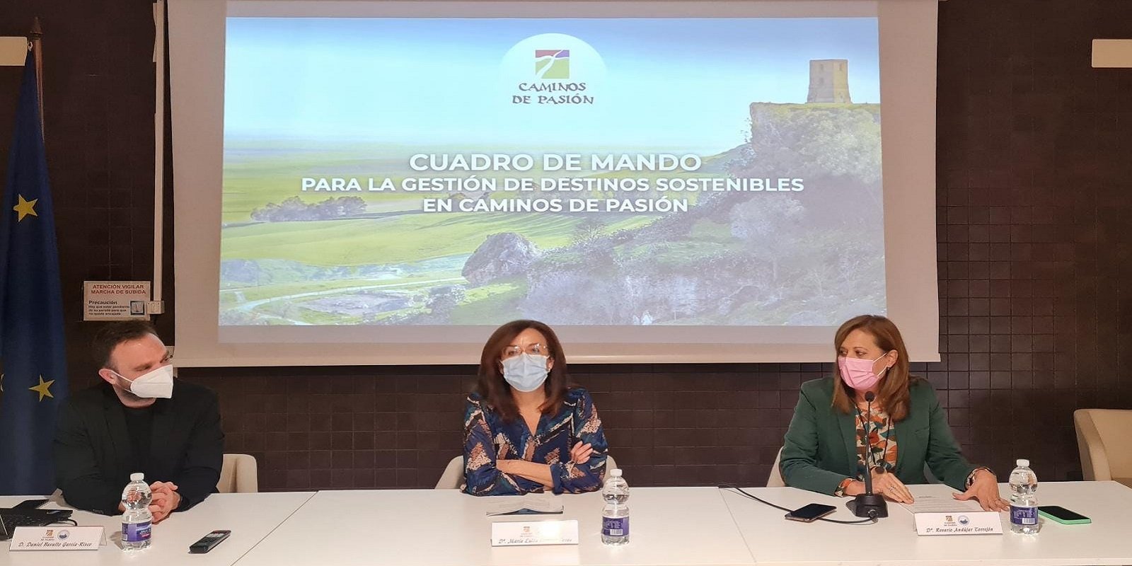 La alcaldesa de Priego de Córdoba asume la Presidencia de turno de la ruta Caminos de Pasión