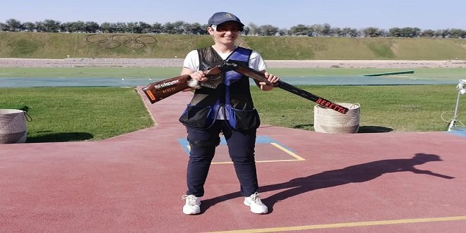 La Asociación de Periodistas Deportivos de Córdoba premia a la tiradora baenense Fátima Gálvez