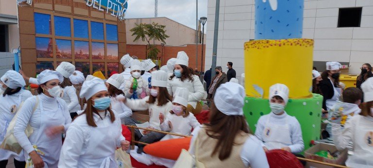 Los Magos de Oriente visitan Baena con un recorrido acortado pero con la misma ilusión de cada año