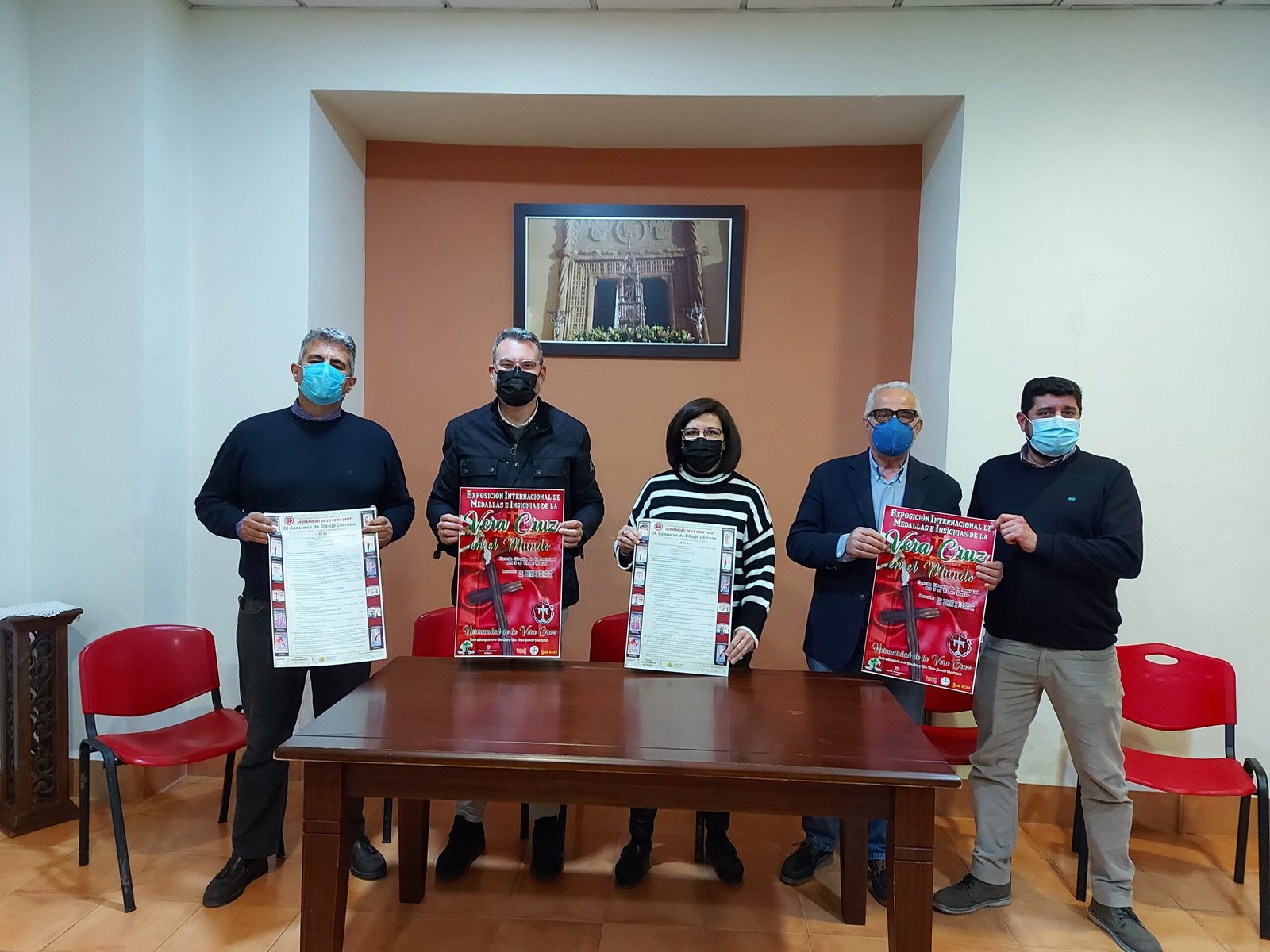 La Vera Cruz del Jueves Santo organiza en marzo una exposición internacional de medallas e insignias