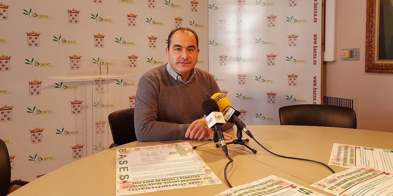 Festejos convoca el XVII Concurso de cruces y patios de mayo de Baena con 1.350 euros en premios