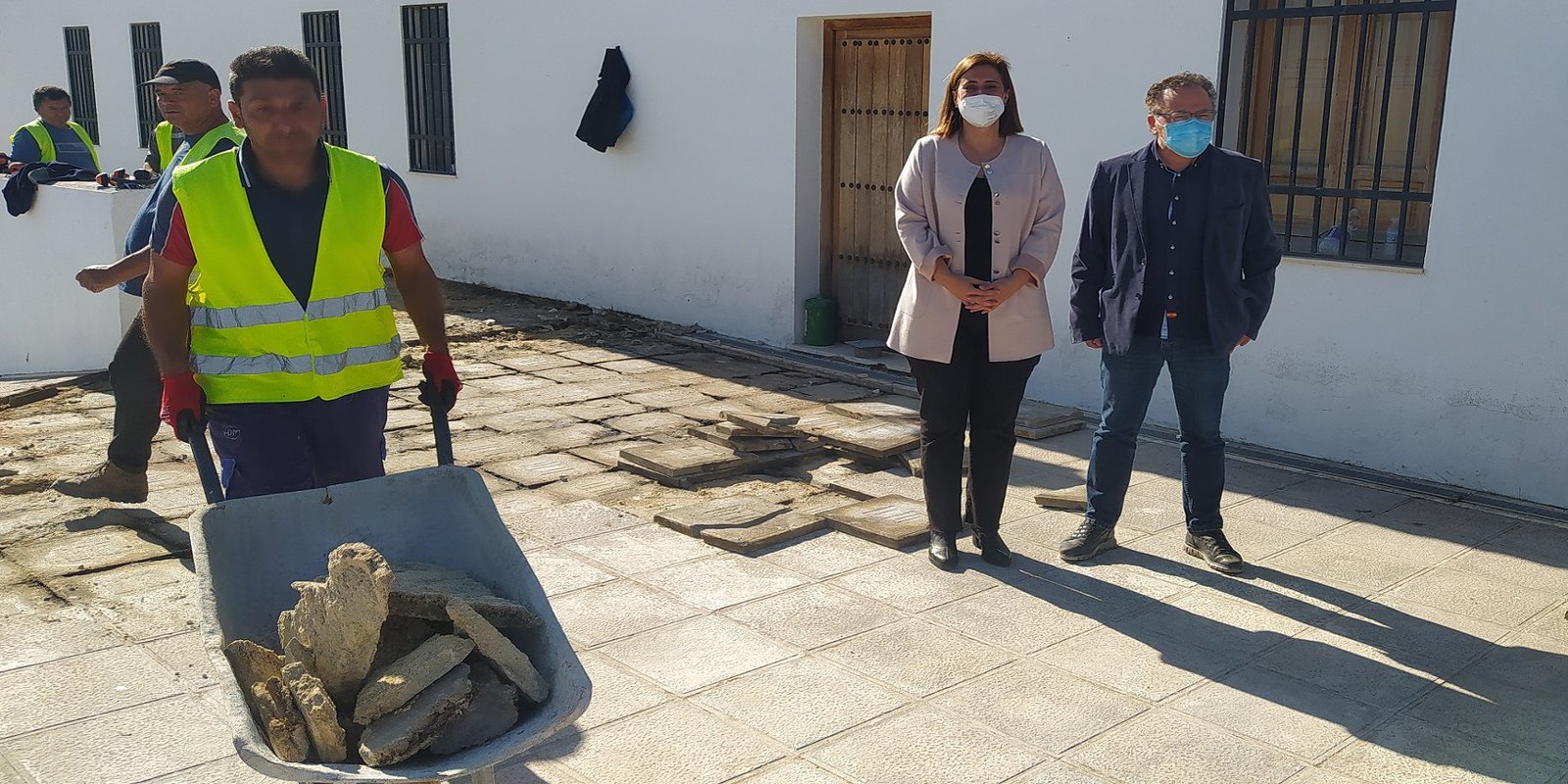 Comienzan las obras del PFEA 2021/22 en el Mirador del Hospital y la calle Zapatería dotadas con casi 600.000 euros