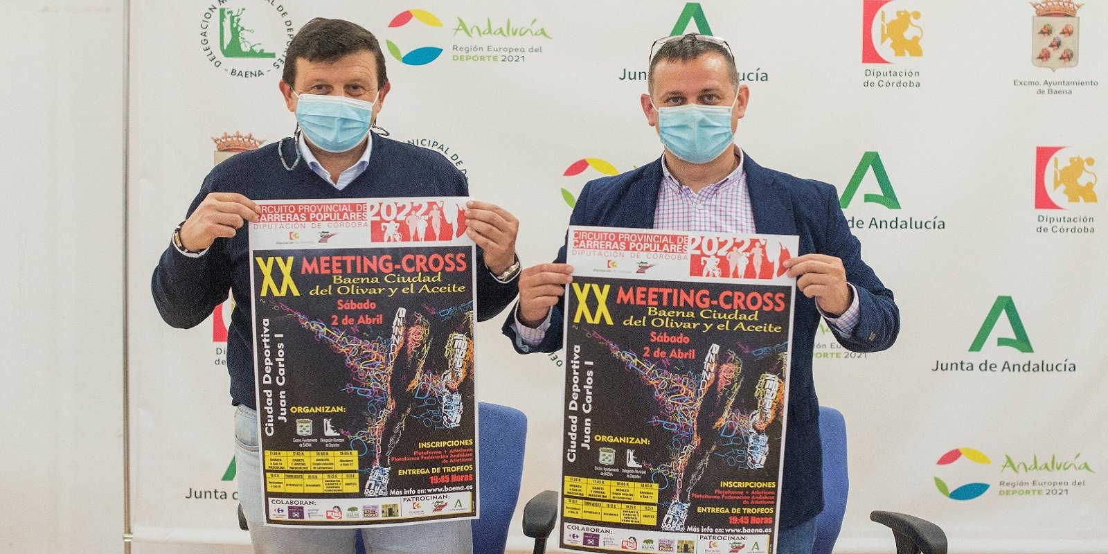 La Delegación de Deportes presenta el XX Meeting-Cross Baena Ciudad del Olivar y el Aceite