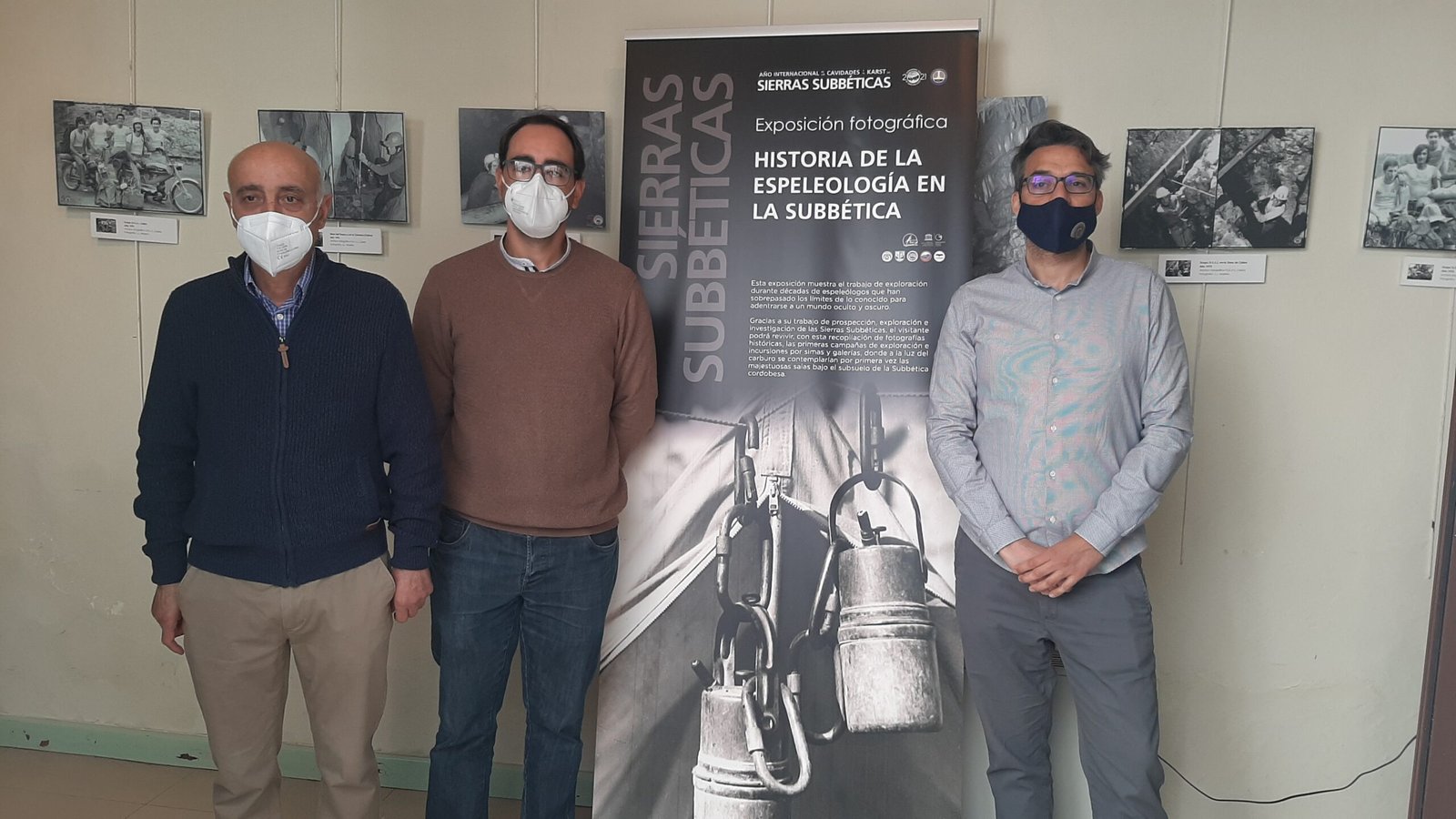 Una exposición recorre la historia de la espeleología en la Subbética durante los últimos 60 años