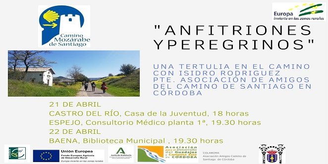 Adegua organiza tres tertulias sobre el Camino Mozárabe de Santiago