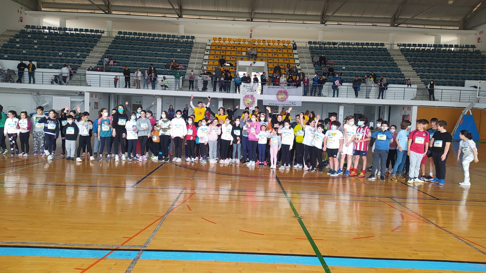 ‘Baena saca la lengua a la ELA’ mostrando la solidaridad de los más pequeños