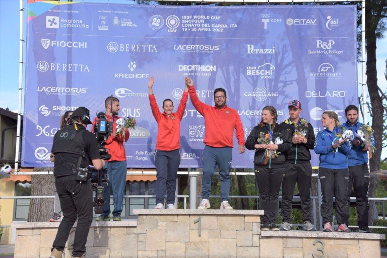 Fátima Gálvez conquista el oro en la prueba mixta de la Copa del Mundo de Lonato