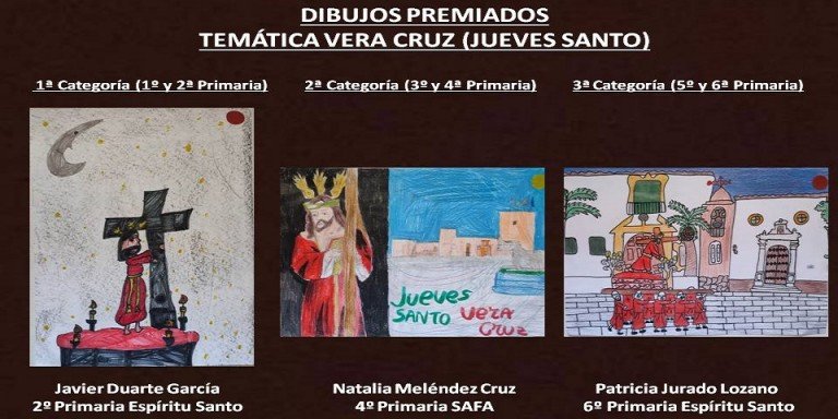 Vera Cruz da a conocer los dibujos ganadores del IX Concurso memorial ‘Mari Ángeles Carreras Gálvez’